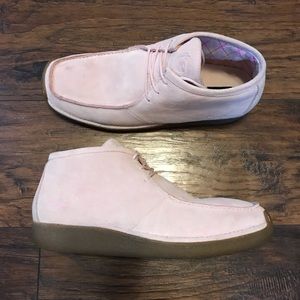 VTG 🔥 Phat Farm Pink Suede Boot Gum Sole size 13